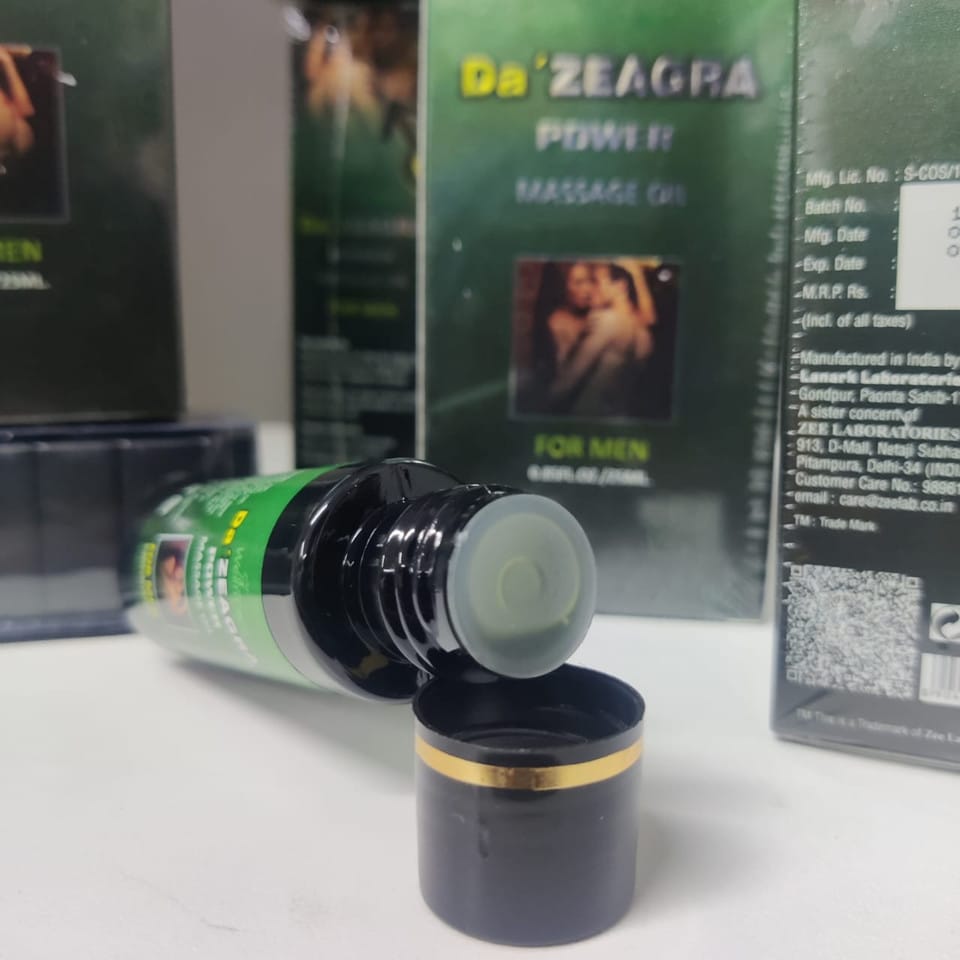 Premium Herbal Massage Oil for Men